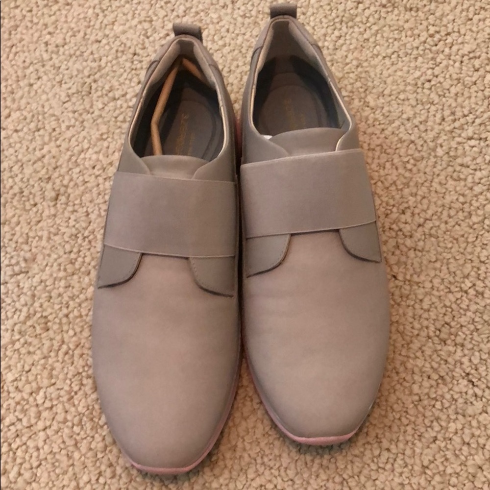 Cole Haan Oxford Grey and Pink Sneaker